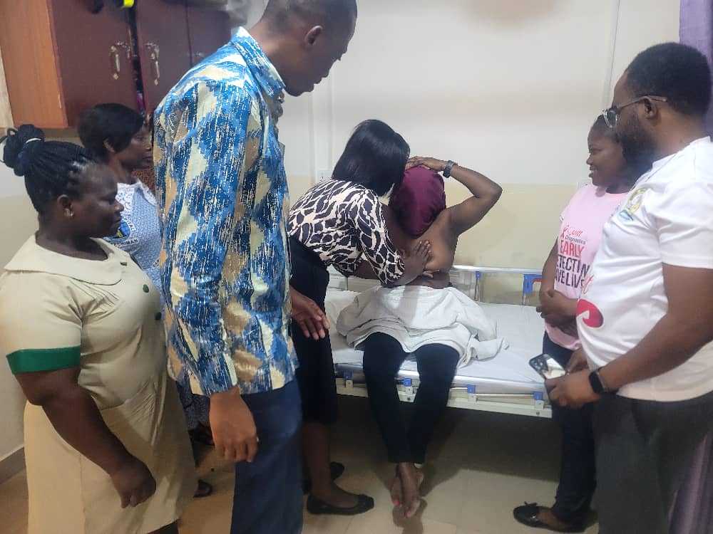 Examination during Breast Clinic